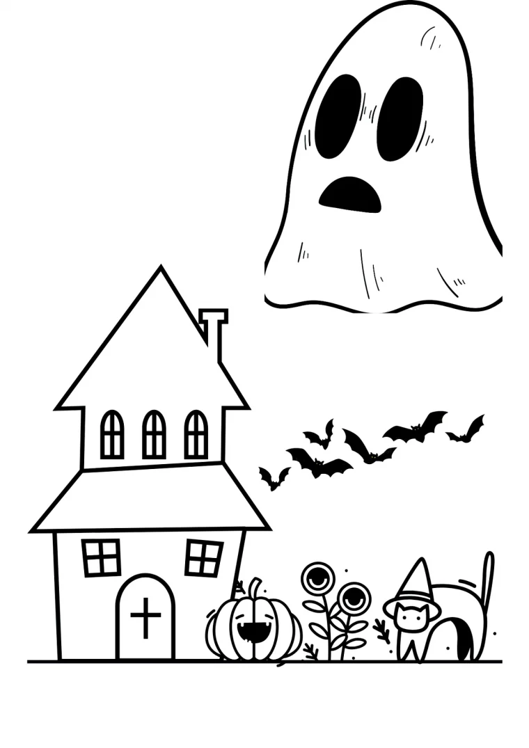 dessins halloween a colorier maternelle