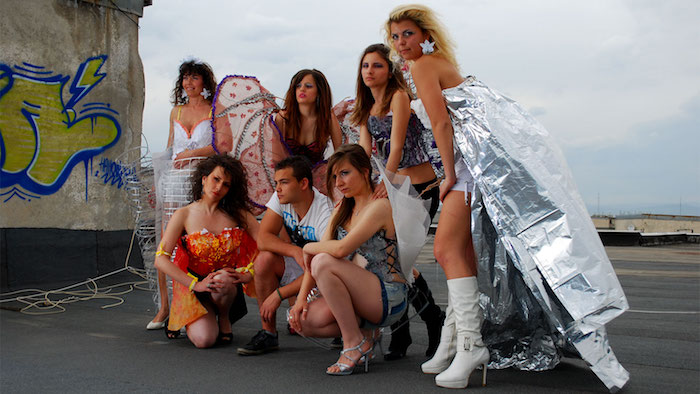 Idée costume carnaval sur le thème des éléments de la Terre, idée de costume groupe, fille deguisement en groupe