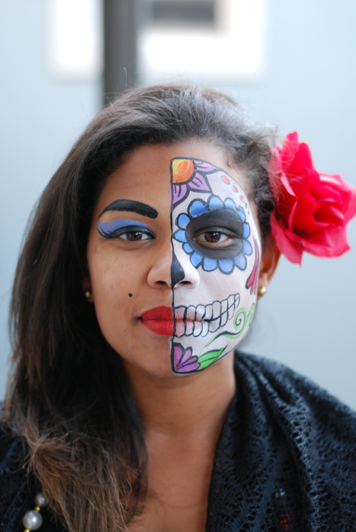 Lot De 2 Bandeaux Halloween Jour Des Morts - Serre-tête Fleur Et Crâne Pour Déguisement Femme Et Fête