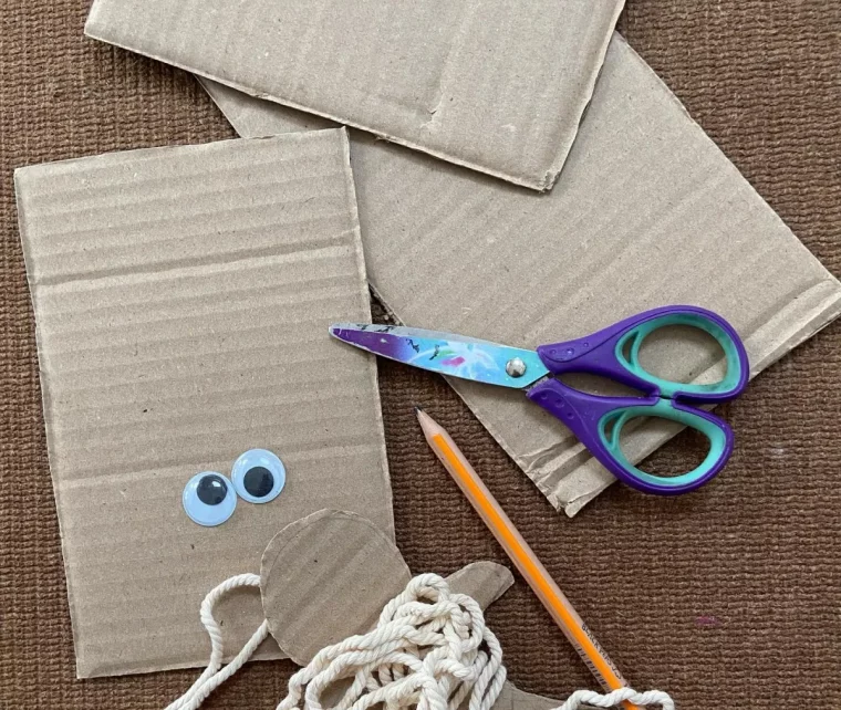 materiau necessaire pour fabriquer une momie en carton