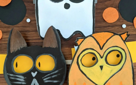 personnages pour bricolage halloween en maternelle