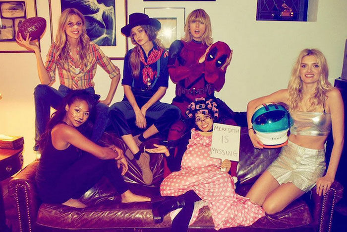 Idée costume carnaval, idée de costume groupe, fille deguisement en groupe swift squad, les amies de taylor swift, la réel taylor