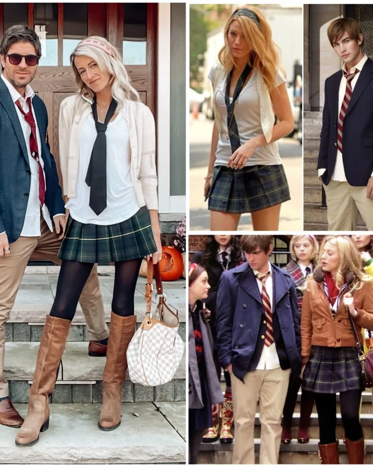 dеguisement avec des habits de tous les jours gossip girl personnages