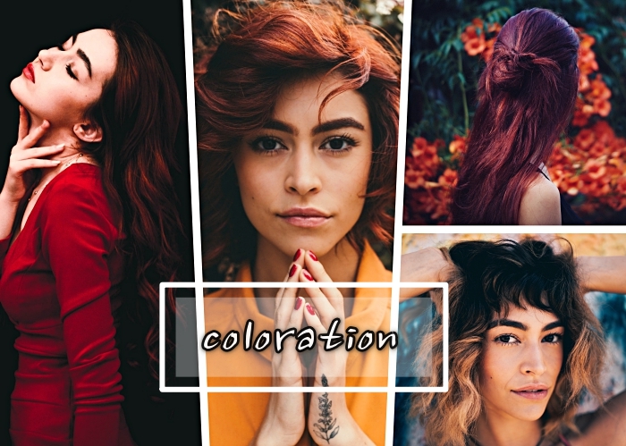 coloration tendance pour la saison automne-hiver 2018, couleur de cheveux rouge ou cuivre, exemple de degrade femme bouclé