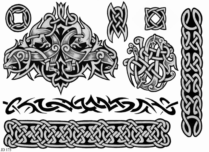 Choisir son tatouage d’un dessin original, theme dessin tatouage motif celtique