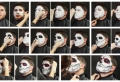 Le maquillage halloween homme facile en plusieurs photos et vidéos