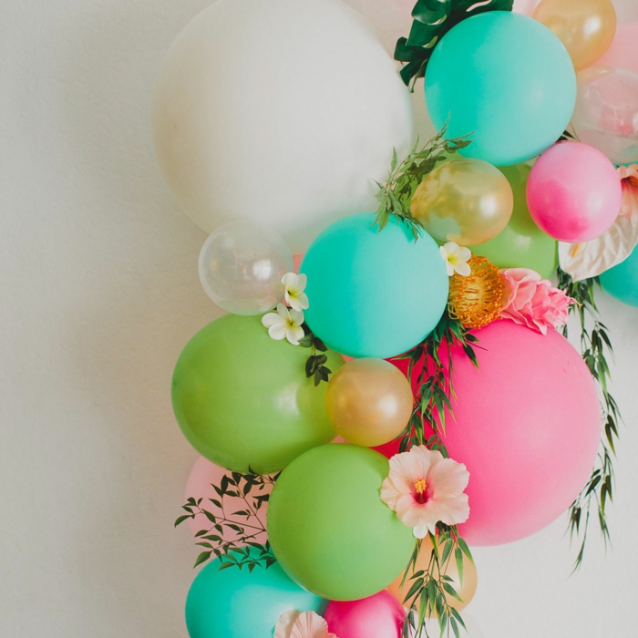Mille idées pour fabriquer une arche de ballons ou une autre décoration  originale pour vos fêtes