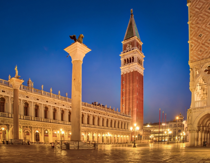 endroits touristiques à Venice, la cité des Doges, photo palace Saint Marc à Venice, photo Venice pendant la nuit