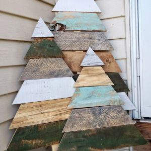 exterieur deco noel palette diy