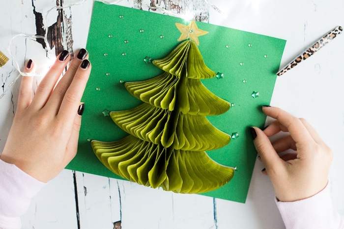 Sass & Belle FETE Cactus papier pendaison détenteur de la carte Détient 30 Cartes de Noël