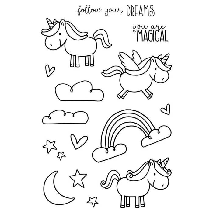 1001 Idees Pour Faire De L Art Original Avec Un Dessin Licorne