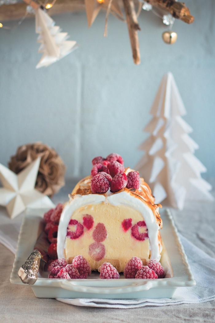 recette bûche de noël décoration très créative #recettes #Noël