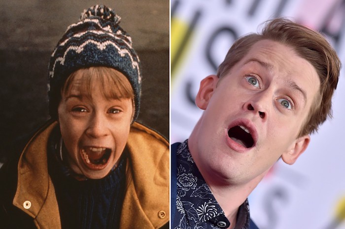 avant et après Macaulay Culkin reprend le rôle de Kevin dans maman j'ai raté l avion, film d enfance