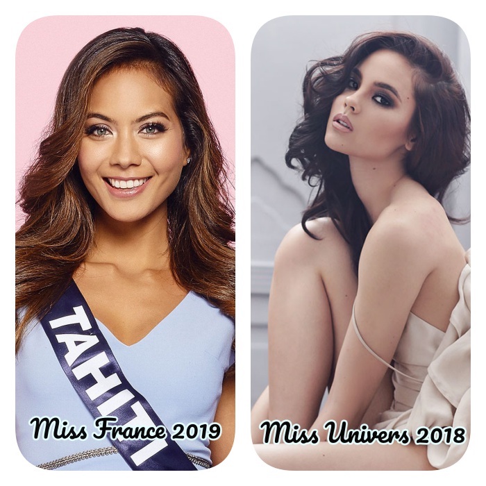 ceremonie election miss france 2019 et miss univers 2018, les plus belles femmes du monde, miss tahiti et miss philippines