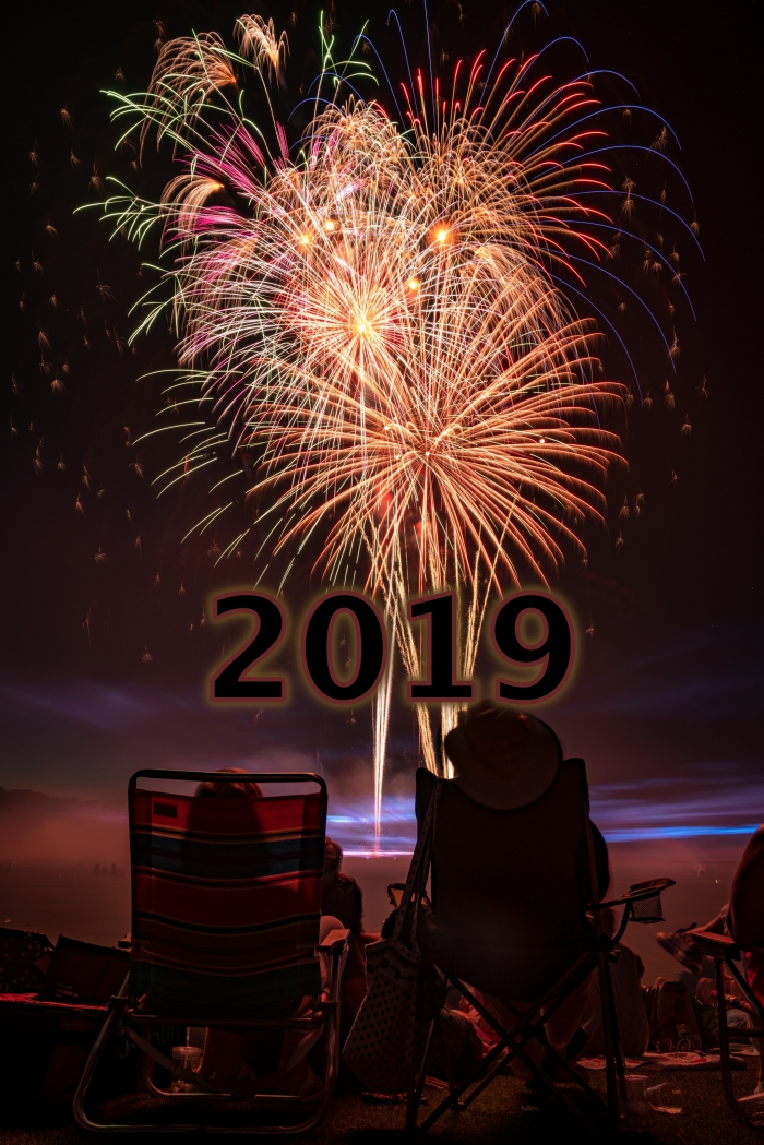 image nouvel an 2019, photo fête de nouvel an en couple, fond d'écran iphone avec feux d'artifice nouvel an 2019