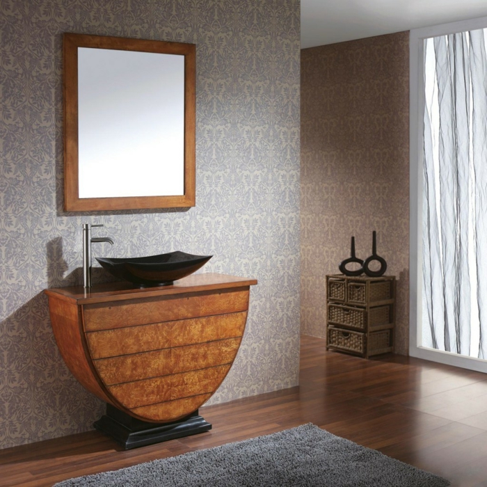 La salle de bain vintage, style industriel, design salle des bains maison rustique ou appartement 