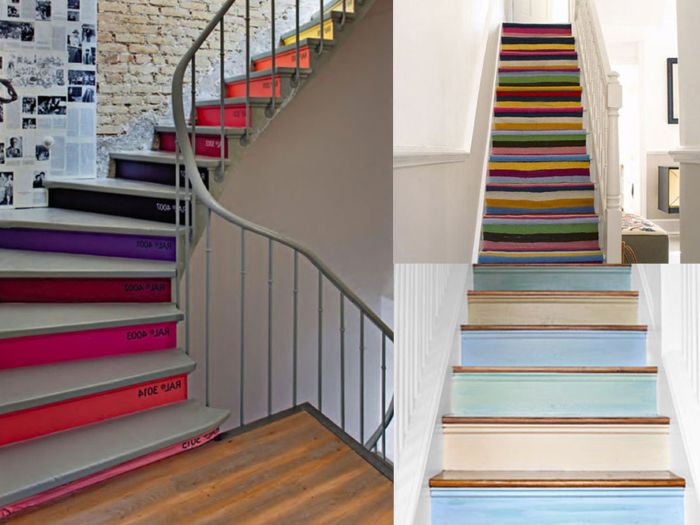1001 + idées et conseils pour un escalier peint relooké