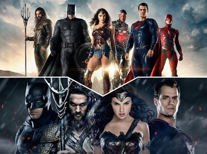 Jason Momoa joue Aquaman, casting Justice League avec Gal Gadot et Henry Cavill, acteurs du film Batman v Superman : L'Aube de la Justice
