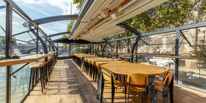 restaurant avec terrasse couverte pour organiser un évènement professionnel ou privé, idée restaurant pour teambuilding à Paris