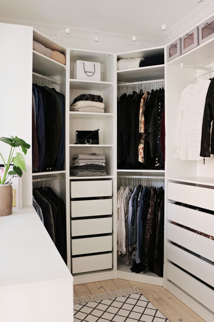 1001 Rangements Malins Pour Trouver La Meilleure Idee Dressing Adaptee A Tout Espace