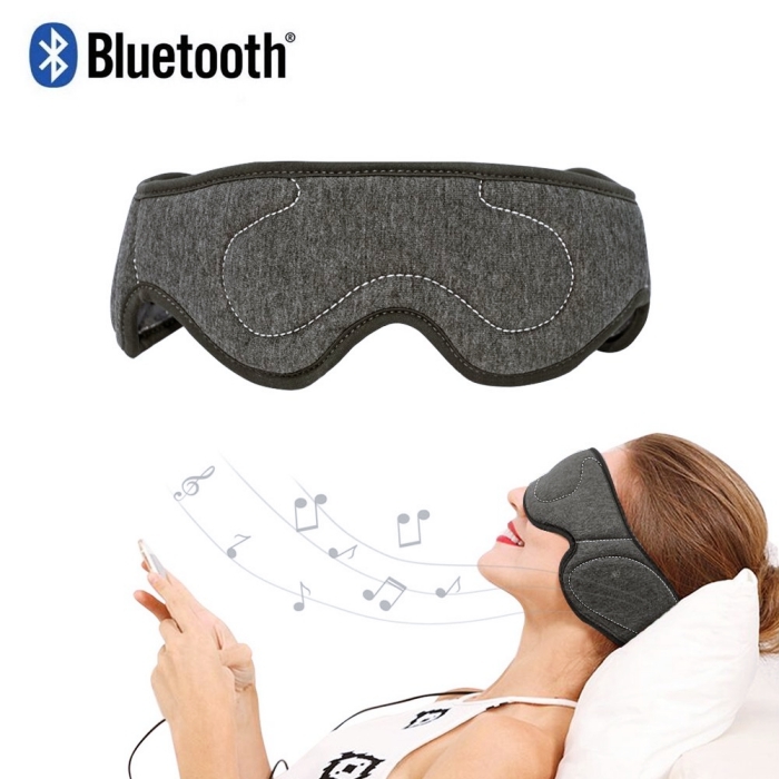 accessoire high-tech pour femme, idée originale saint valentin, modèle de masque visage Bluetooth, casque sommeil intelligent