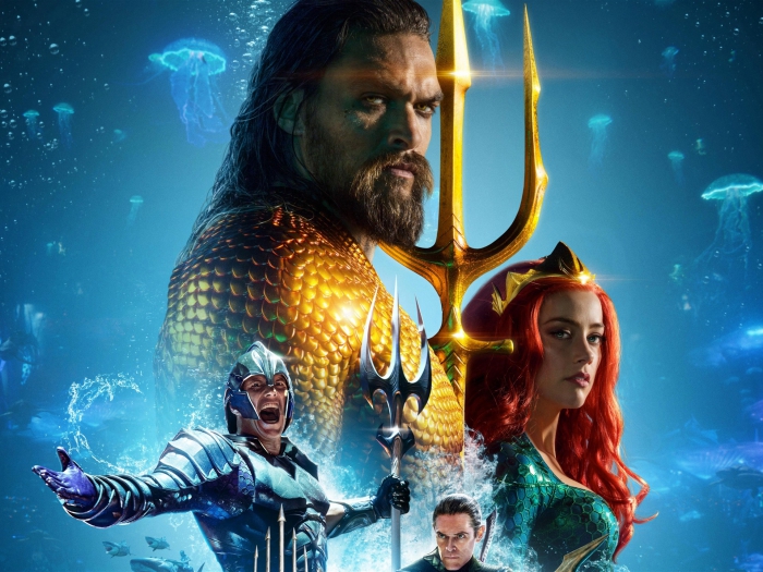 le casting du film Aquaman 2018, actrice Amber Heard films, Patrick Wilson joue Orm dans Aquaman, fond d'écran personnages d'Aquaman