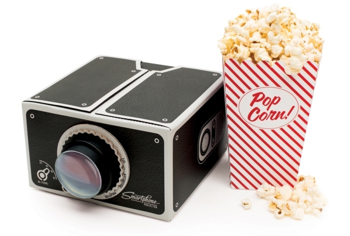 cadeau high-tech original, modèle appareil mini pour cinéma à la maison, exemple projecteur pour portable