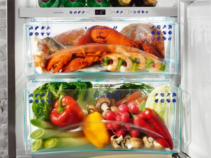 astuces et conseils pour bien ranger son frigo, ranger les aliments au bon endroit en respectant les zones de froid, des bacs à légumes et à crustacés 