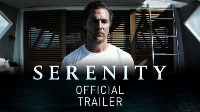 illustration de McConaughey dans le film serenity 2019 au succès plus que mitigé
