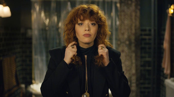 image Natasha lyonne dans le rôle de Nadia dans la série poupée russe sur Netflix russian doll