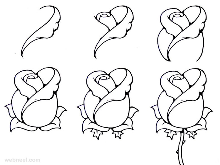 1001 Images De Dessin De Fleur Pour Apprendre à Dessiner