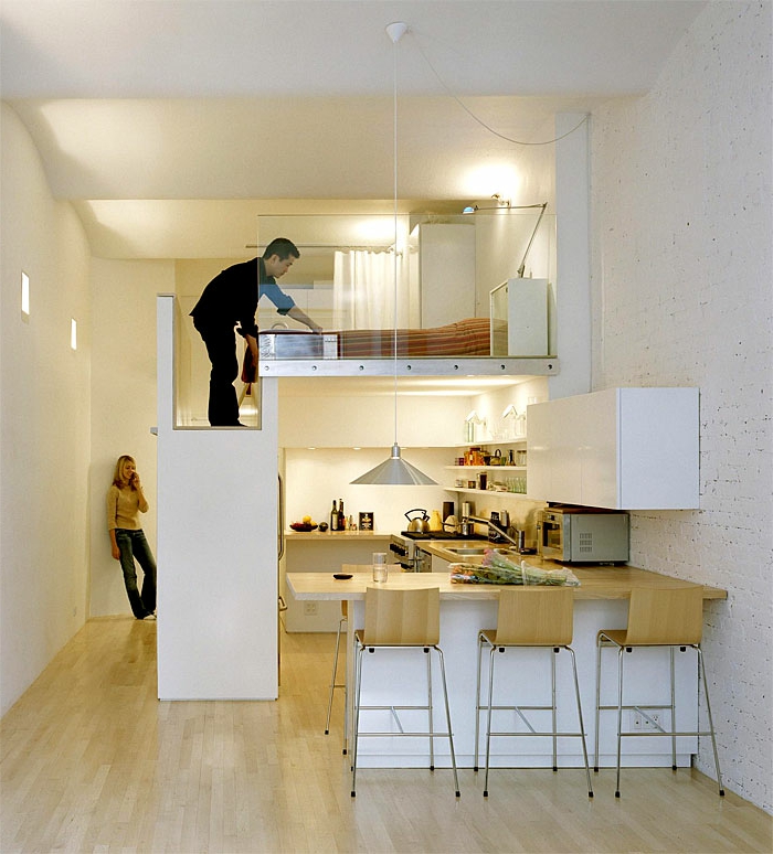 1001 + idées de kitchenette pour studio pratique et belle