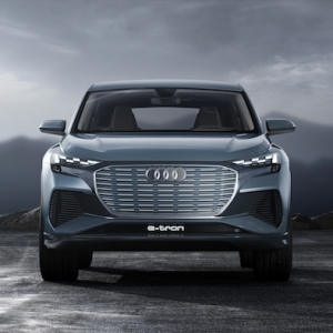 Audi présente le Q4 E-Tron, son prochain SUV électrique