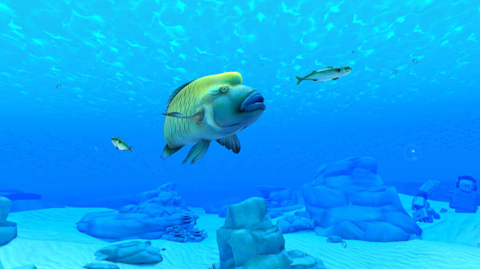 le kit complet VR labo pour Nintendo Switch inclus 64 jeux dont une exploration des mondes sous marins