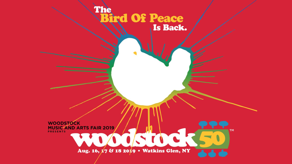 illustration du nouveau Woodstock de 2019 pour fêter les 50 ans du festival de 1969