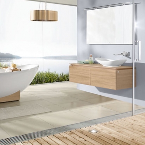 La salle de bain en bois et blanc - les tendances de 2021