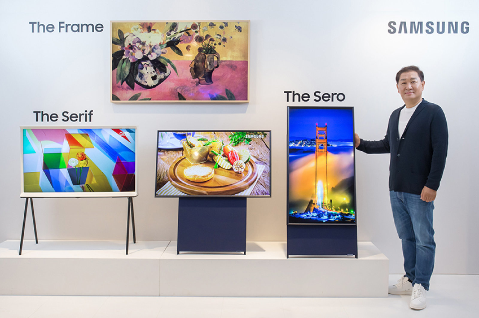 Samsung a dévoilé le nouveau téléviseur The Sero avec rotation verticale à 90 degrés