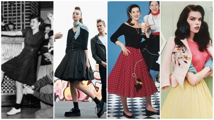 Rockabilly robe comment s'habiller comme les filles des années 50, robe vintage année 50, comment adopter le style