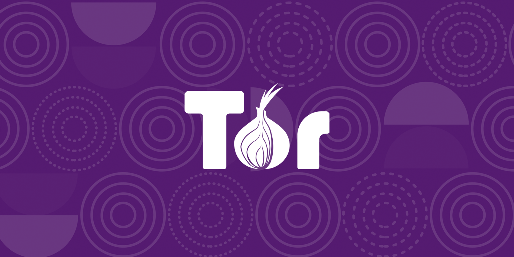 image du logo Tor en oignon sur fond violet qui lance une nouvelle version Android mobile