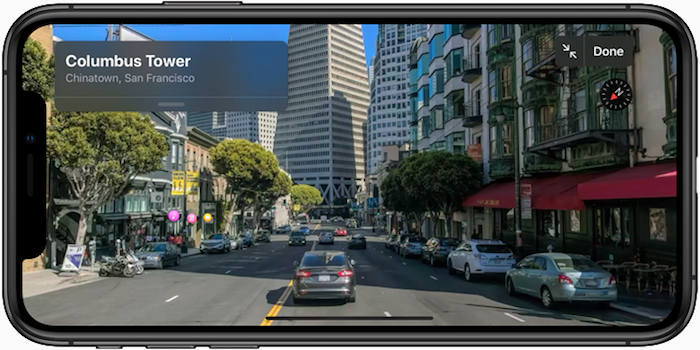 Apple iOS 13 pour iPhone et iPad intègre un nouvel outil Look Around similaire à Google Street Views dans l'application Maps