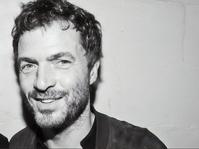 photo noir et blanc de Philippe Cerboneschi alias Zdar de Cassius, décédé d une chute accidentelle