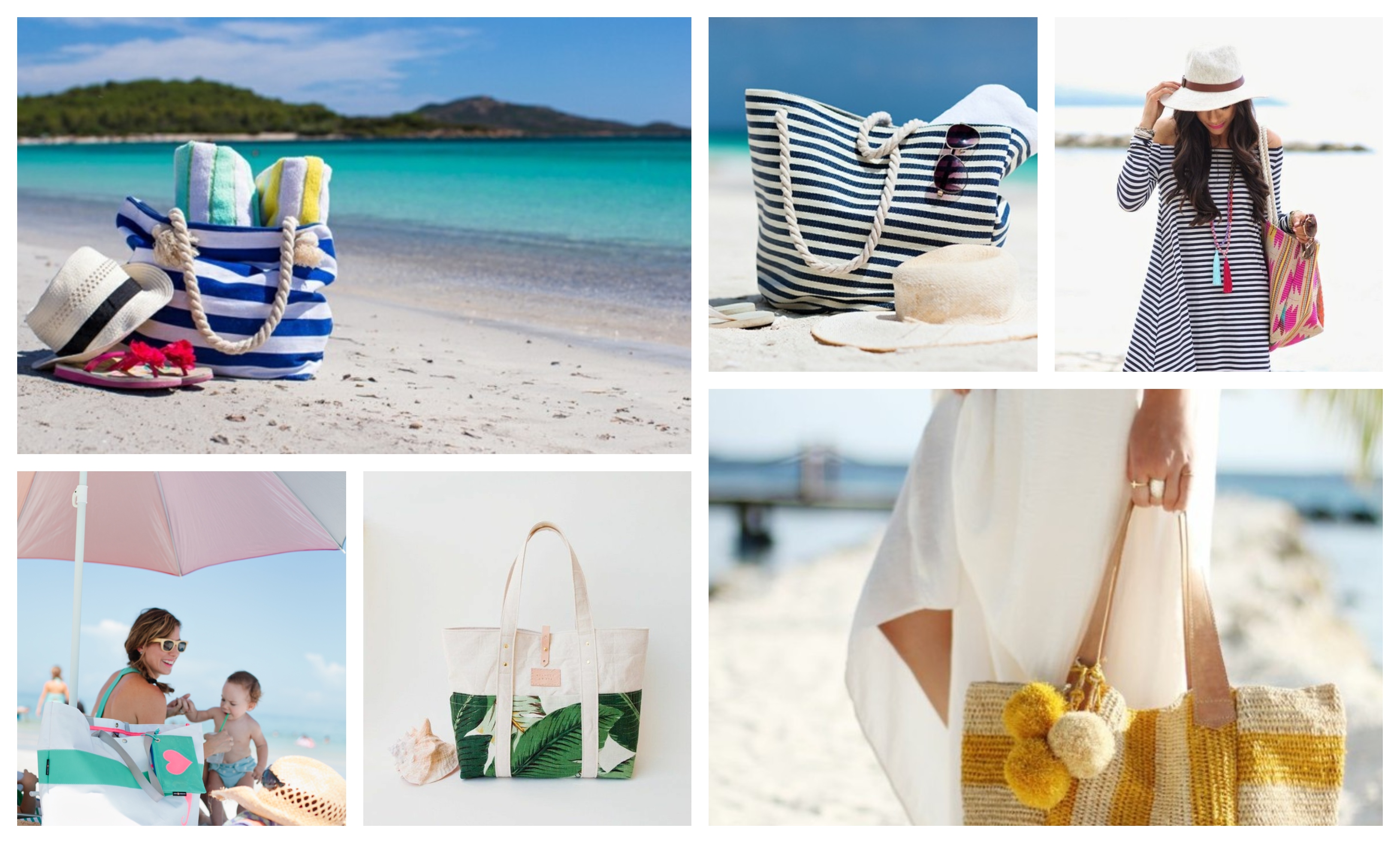 Sac de plage tendance, diy couture, photo de sac à la plage au bord de la mer, tuto couture, quel modèle de sac cette été