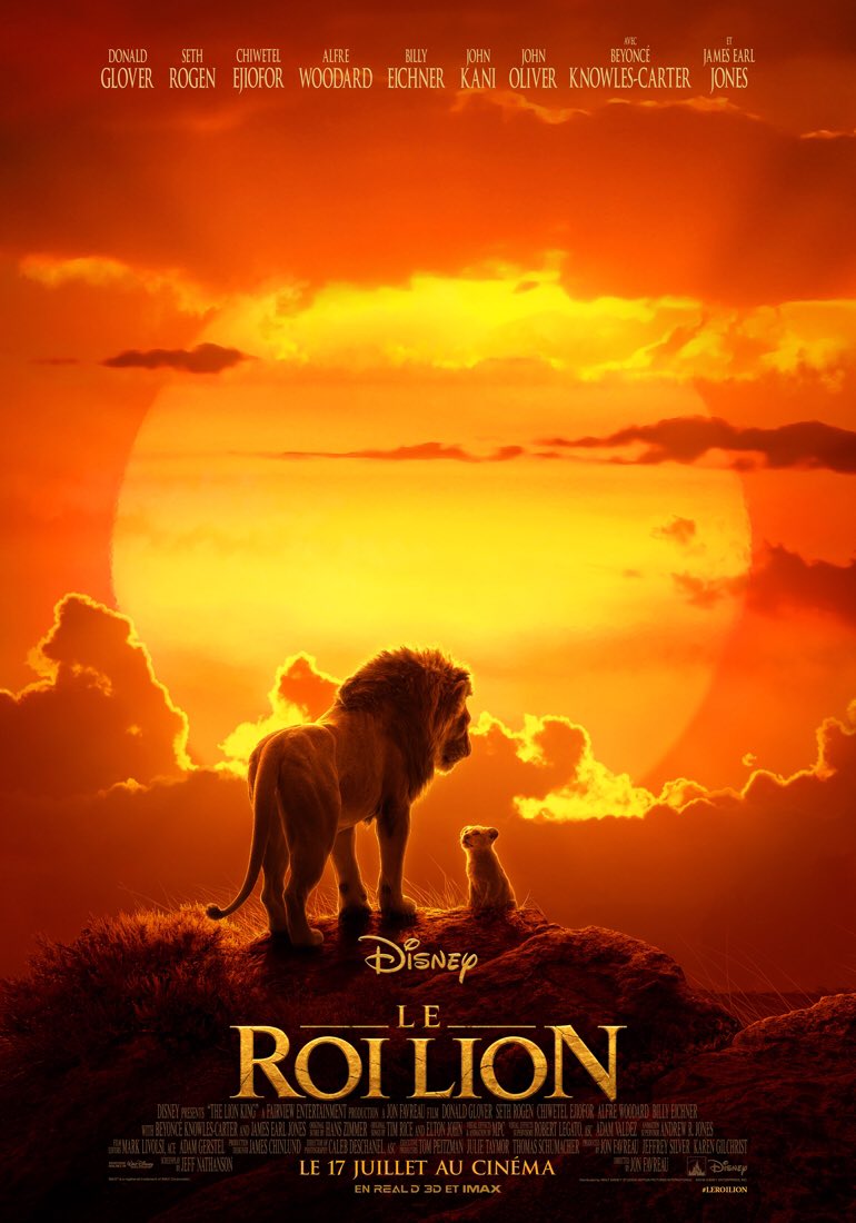 Le film Roi Lion sortira en salles en France le 17 juillet, incluant le morceau Spirit de Beyoncé