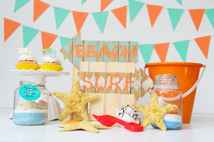 comment faire une étoile de mer facile, diy étoile de mer en papier, décoration anniversaire sur thème plage et mer, activité manuelle enfant