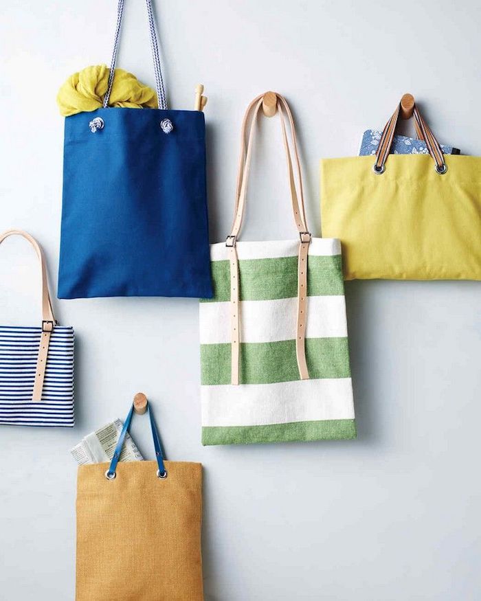Quelques idées de sac coloré simple carré forme, tuto couture, confection d un sac en tissu, inspiration loisir créatif