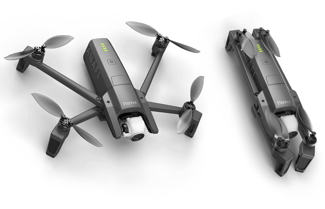 le fabricant Parrot va dorénavant concentrer ses efforts sur son drone haut de gamme pour professionnels Anafi