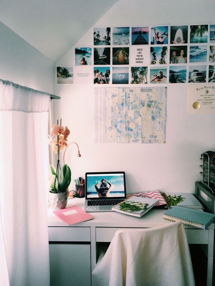 Belle photo bureau, aménagement bureau déco simple et belle chambre tumblr, simple déco, photos inspiration