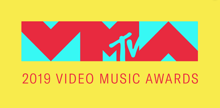 Logo des MTV Video Music Awards 2019 de Newark qui au décerné des prix à Taylor Swift, Ariana Grande ou Missy Elliott