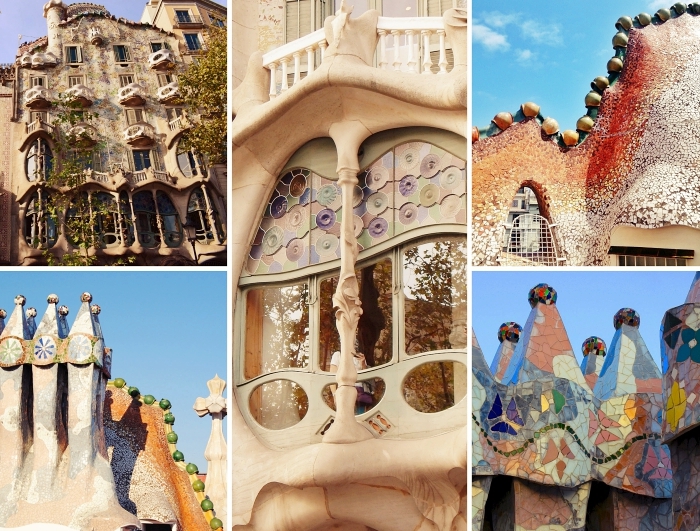oeuvres d'art de Gaudi, architecture moderniste à Barcelone, que voir à Barcelone, visite à Barcelone