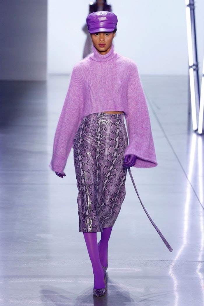 Violet tenue cool tenue hiver comment s'habiller, mode automne hiver 2019